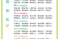 一至十的成语接龙大全,传承智慧，畅游成语海洋